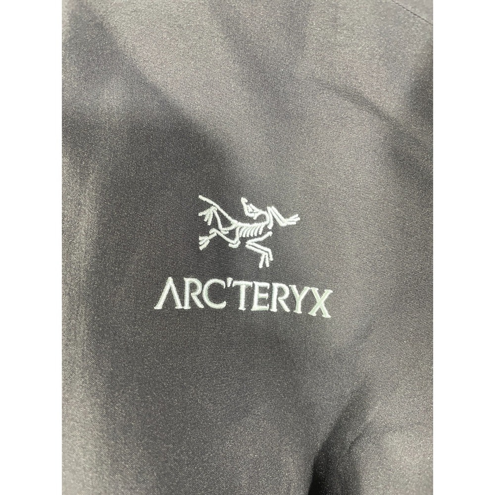 Arc'teryx Jacket Womens Large Black Theta AR Hooded Waterproof Rain Shell - Picture 7 of 16